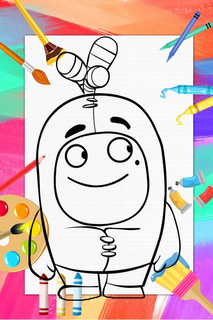 Libro para colorear de Oddbods PC