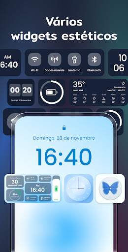 Widgets e Temas: iWidgets