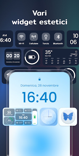 Widget e Temi: iWidgets