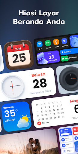 Widget & Tema Warna: iWidgets