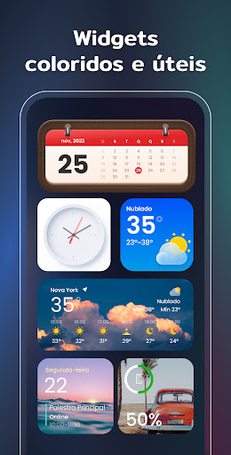 Widgets e Temas: iWidgets