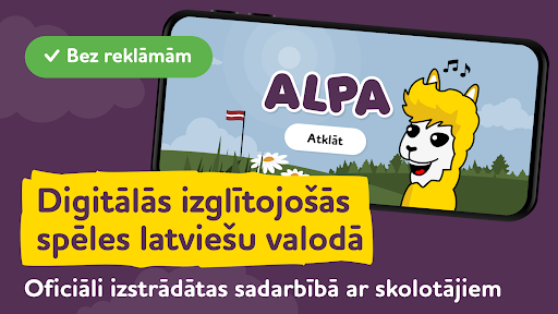 ALPA mācību spēles 3-8 gadu v. PC