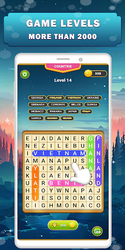 Word Search Game: Offline PC版