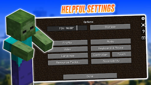 Java Edition UI Minecraft 2025 PC