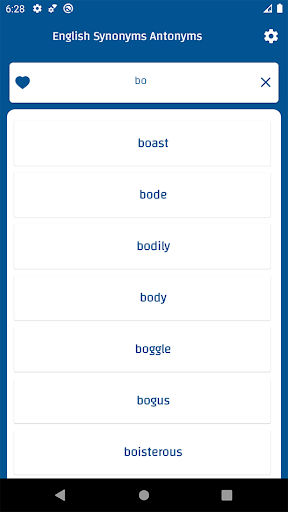 English Synonyms Antonyms Dic PC