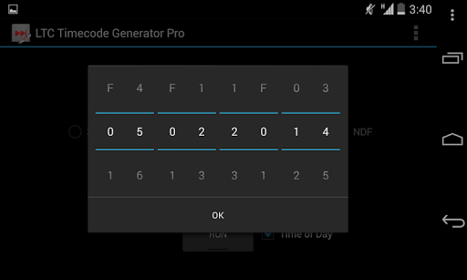 LTC Timecode Generator Pro