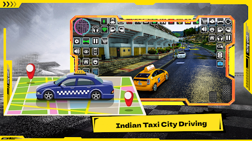 mengemudi simulator taksiIndia
