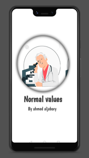 Normal values for medical tests PC