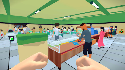 School Cafeteria Simulator