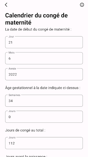 Calculateur Obstétrique PC