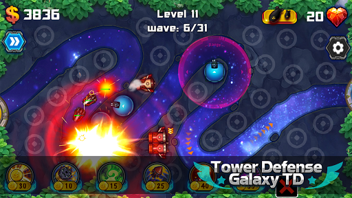 Tower Defense: Galaxy TD پی سی