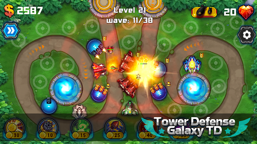 Tower Defense: Galaxy TD پی سی