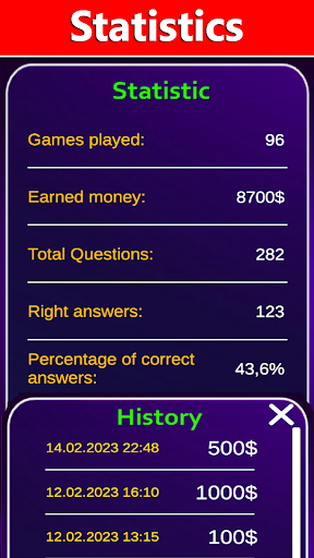 Millionaire - Quiz 2025 PC