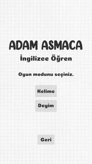 Adam Asmaca - İngilizce Öğren PC版