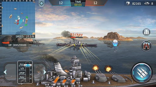 โจมตีเรือรบ 3D -Warship Attack PC