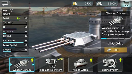 โจมตีเรือรบ 3D -Warship Attack PC