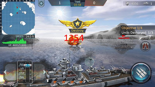 โจมตีเรือรบ 3D -Warship Attack PC