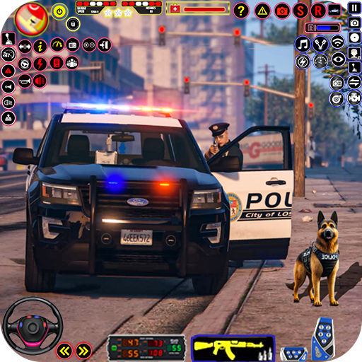 Polizei-Simulator-Auto fahren PC