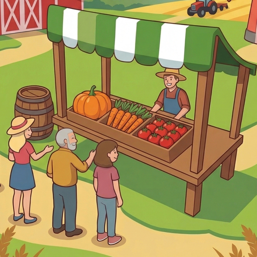 My Mini Farm Mart - Tycoon Sim ПК