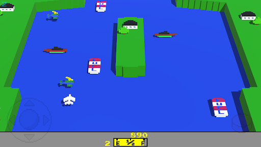 River Flight Retro Game الحاسوب