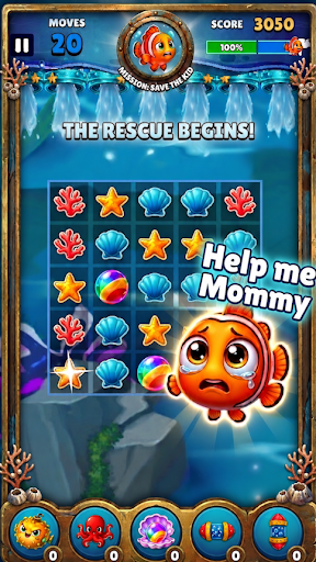 Sea Pop Match 3: Puzzle Saga