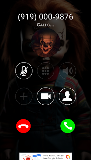 Chucky video Fake calling call PC