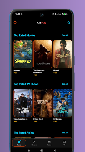 CiloPlay: Cine & Tv PC