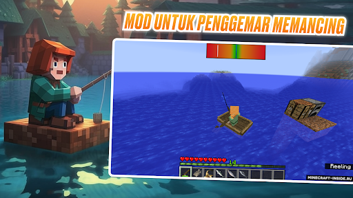 Fishing Mod for Minecraft MCPE