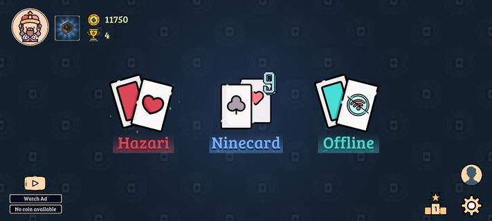 Hazari : 1000 Points Card Game PC