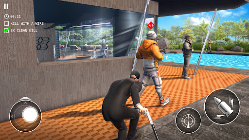 Hitman Assassin: waffen spiele