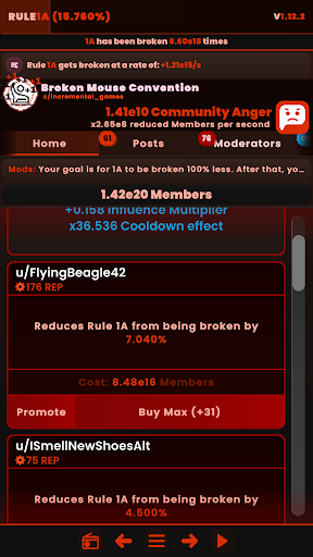 Rule1A Incremental: Idle Forum PC