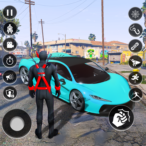 দড়ি ম্যান হিরো স্পাইডার গেম