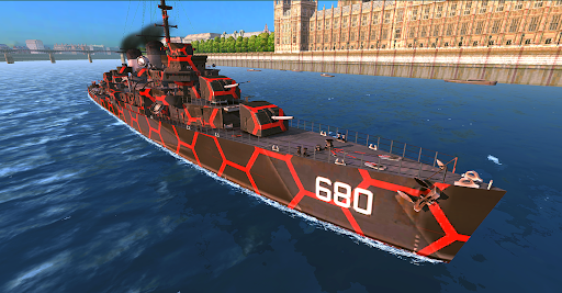 komputer Battle of Warships: Online