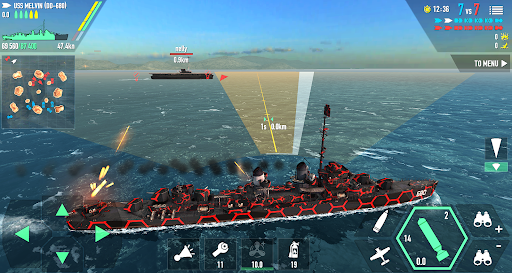 komputer Battle of Warships: Online