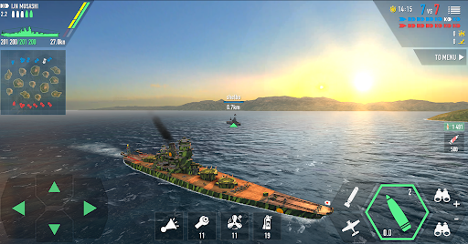 komputer Battle of Warships: Online