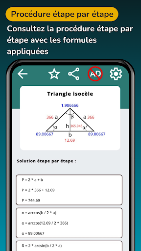 Calculatrice de géométrie Trig PC