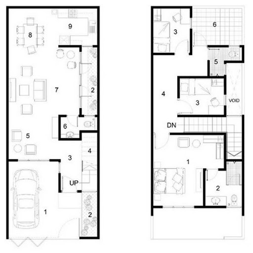 Multi-storey House Plan