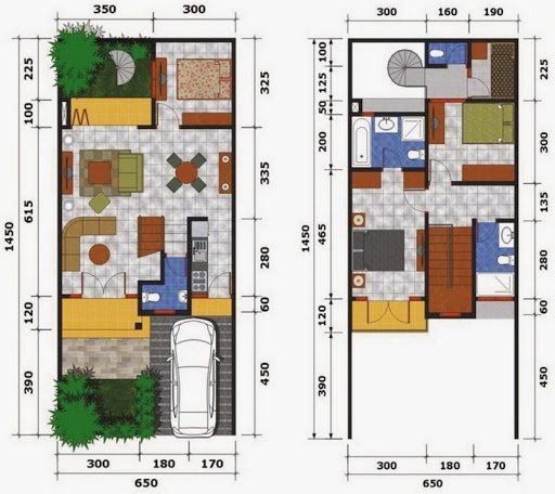 Multi-storey House Plan
