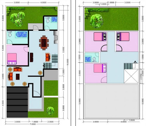 Multi-storey House Plan
