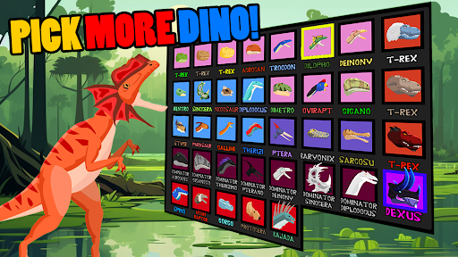 T-Rex Fights More Dinosaurs PC