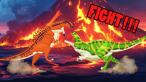 T-Rex Fights More Dinosaurs PC