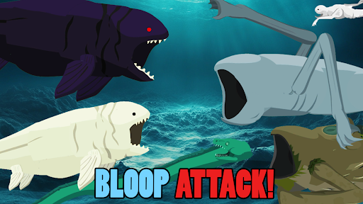 komputer Bloop Fights Sea Eater