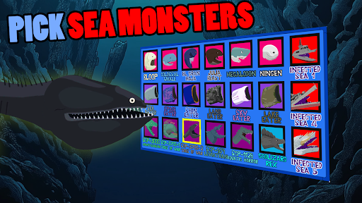 komputer Bloop Fights Sea Eater