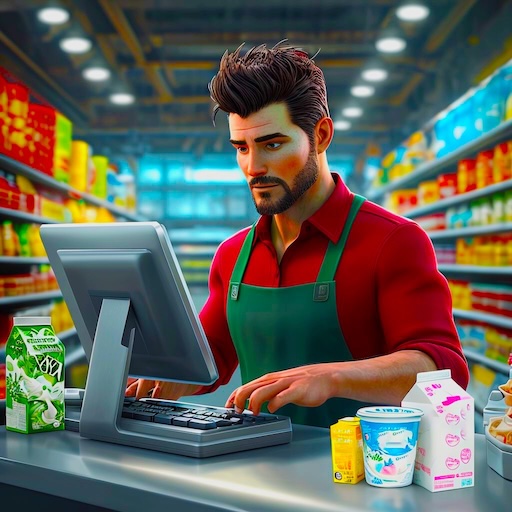 symulator sklepu supermarket PC