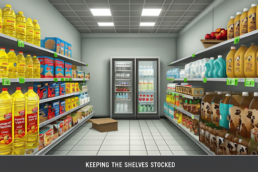symulator sklepu supermarket PC