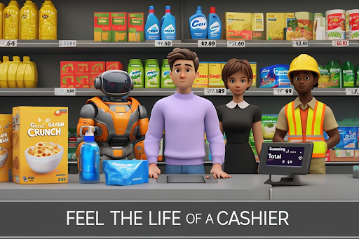 symulator sklepu supermarket PC