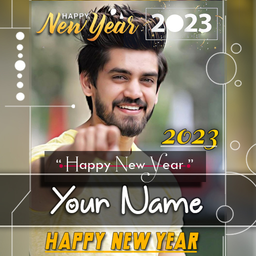 New Year Name DP Maker 2023