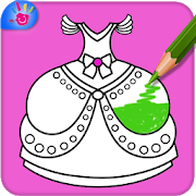 Dresses Coloring Pages ( Coloring Book For Kids )