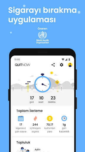 QuitNow: Sigarayı Bırak PC