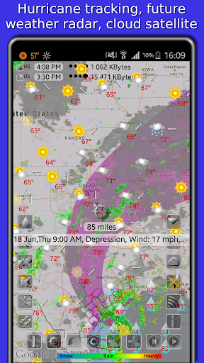 komputer Weather app - eWeather HDF